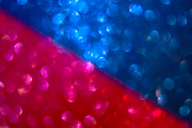 istock Abstract background for christmas design in crimson and blue tones 1251333272
