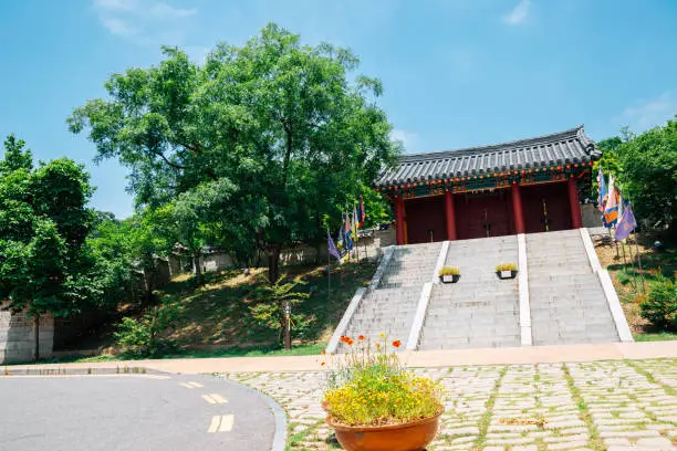 Ganghwa island Goryeogung Palace Site in Incheon, Korea