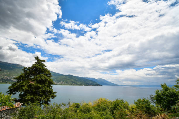 istock Lake Ohrid in Macedonia, scenic view 1251340036