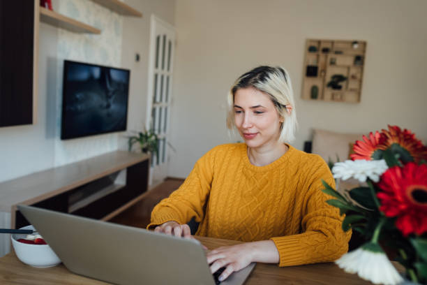 istock Young woman working as an online teacher 1251342713