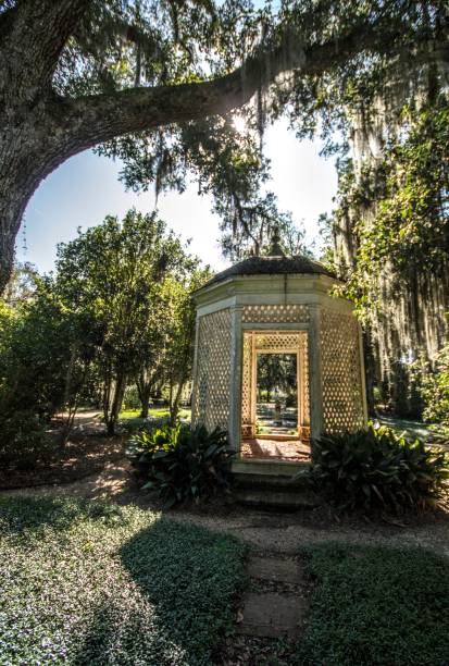 istock A Southern Garden & Gazebo. 1251343354