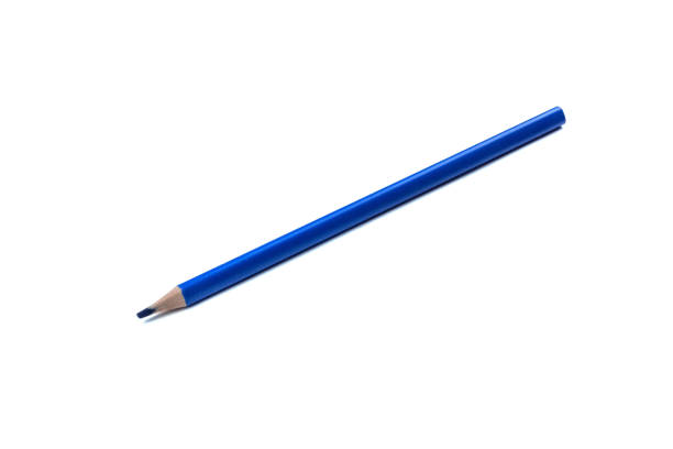 istock Set of bright sharpened colored wooden pencils isolated on white background 1251343548