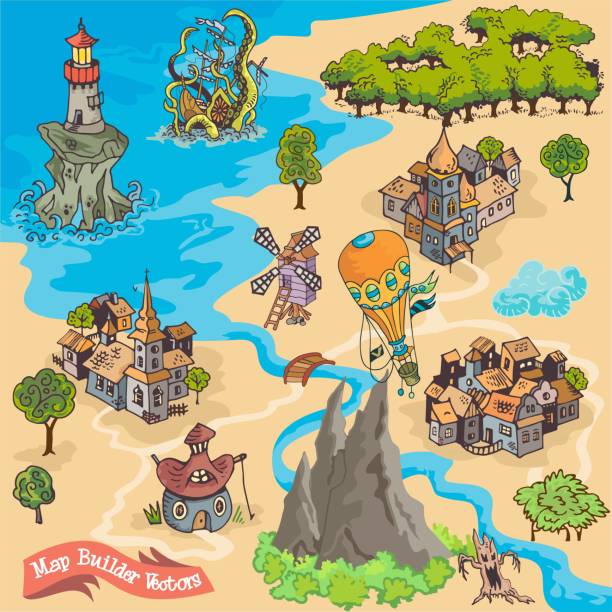 193 Treasure Map Game Illustrations & Clip Art - iStock