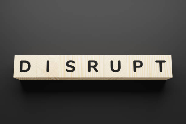 istock DISRUPT word written in wooden blocks. 1251346062