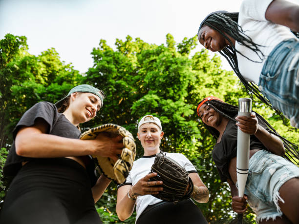 istock Diverse group of young women taking a break 1251352720