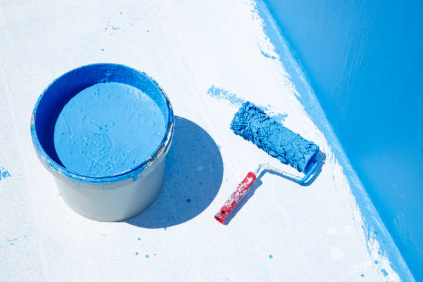 Waterproof installation Waterproof installation Waterproof Paint stock pictures, royalty-free photos & images