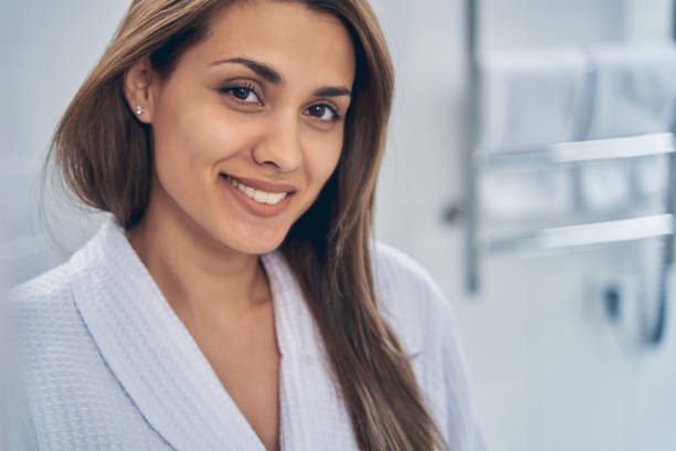 istock Attractive lady with perfect skin expressing positive emotions 1251357833