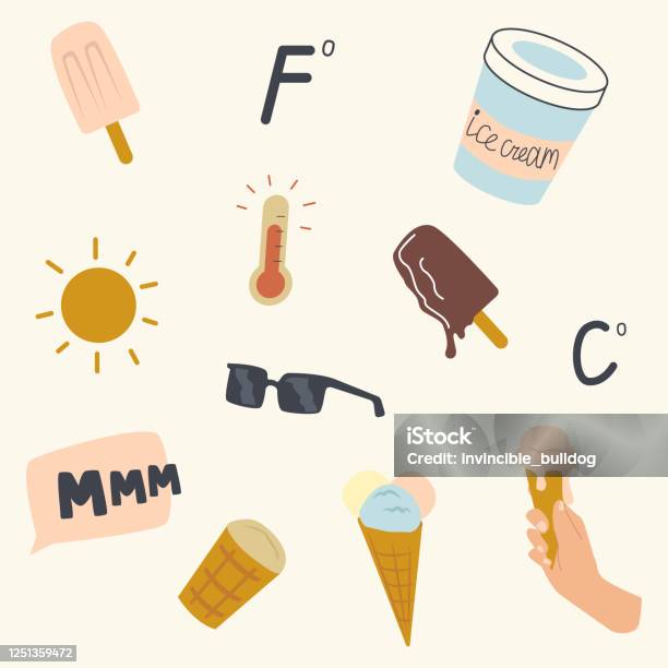 https://media.istockphoto.com/id/1251359472/vector/set-of-melted-ice-cream-and-summer-time-accessories-sunglasses-shining-sun-thermometer-show.jpg?s=612x612&w=is&k=20&c=iFZzqSFe1NDueG6NMD_80DOsfuDyEfq2EoxT-vj25Vk=