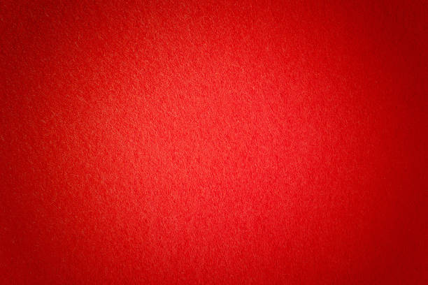 Red Felt Background With Vignette Soft Natural Wool Material Surface Of A  Casino Poker Table Carpet For A Ceremony Stock Photo - Download Image Now -  iStock