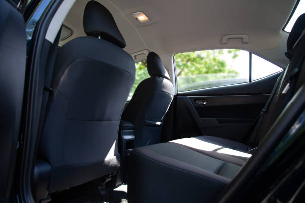 istock Rear seats of car 1251369029