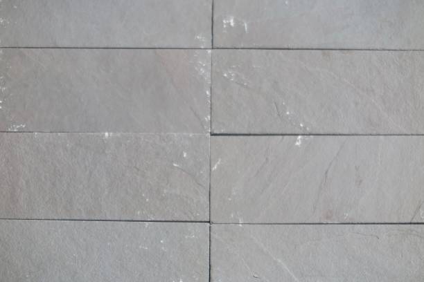 istock Gray slate texture for outdoor flooring 1251370453