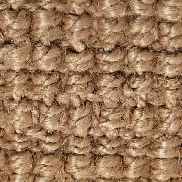 istock Handwoven jute fiber texture or background 1251370473