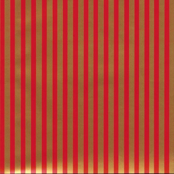 ゴールドレッドストライプギフトラップ紙 - wrapping paper striped paper christmas ストックフォトと画像