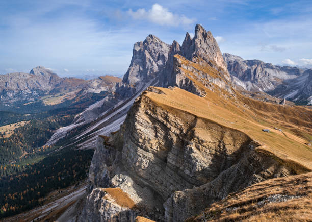 istock Autumn Seceda rock,  Italy Dolomites 1251374518