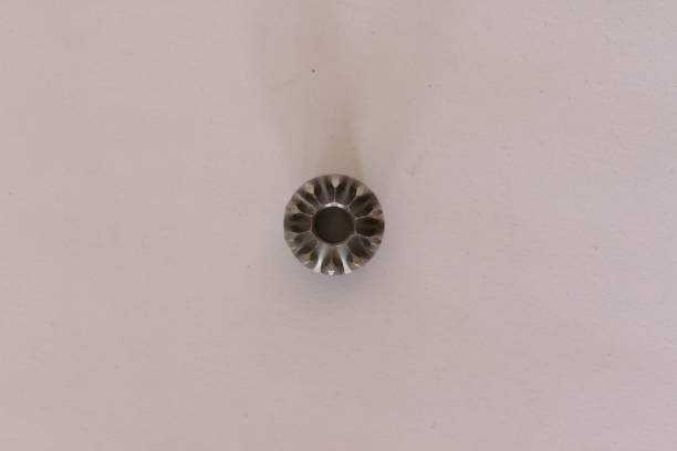 istock View of a small gear 1251374593
