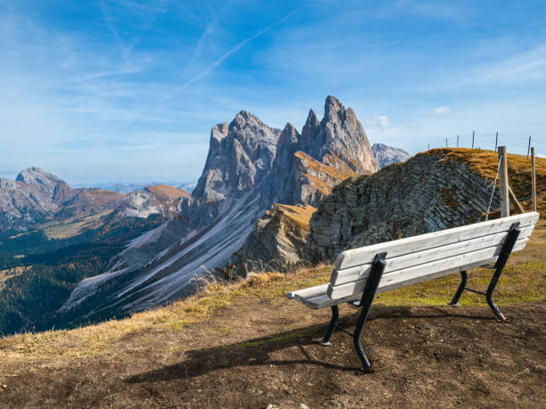 istock Autumn Seceda rock,  Italy Dolomites 1251374671