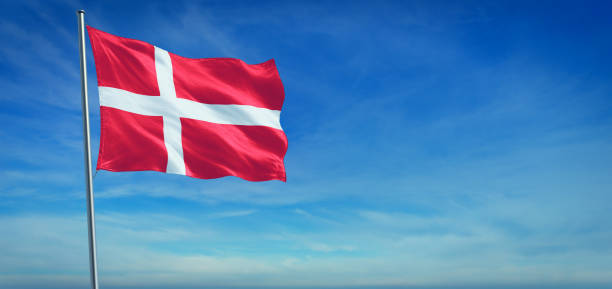 istock The National flag of Denmark 1251375163