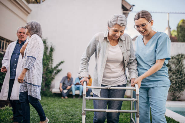 istock Senior woman making strides towards better mobility 1251375247