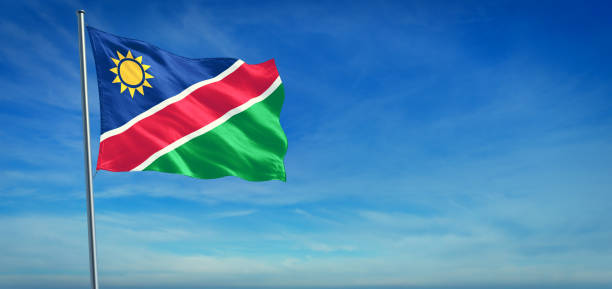 istock The National flag of Namibia 1251375877