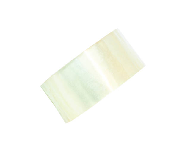 istock Stationery scotch, transparent adhesive tape isolated on white background 1251376237