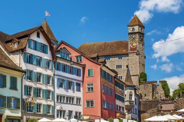 istock Rapperswil  main city square, Switzerland 1251378959