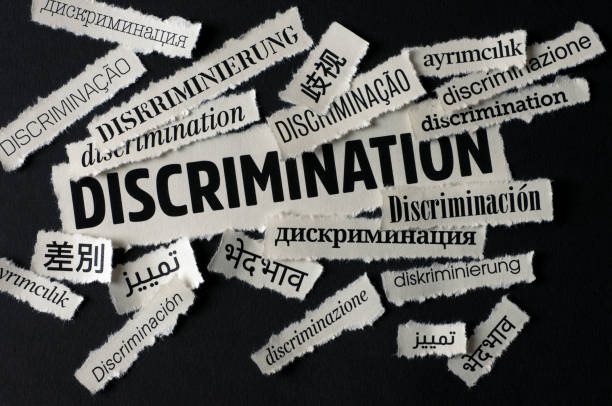 Bad News: Discrimination - fotografia de stock