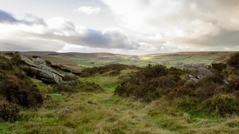 Oxenhope Moors, Yorkshire, England