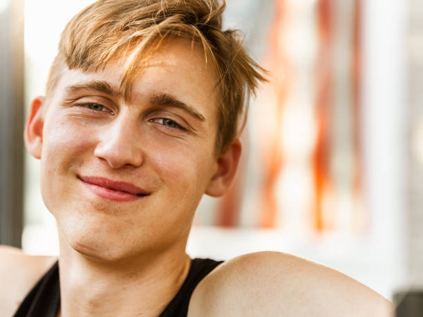 istock Young man working out at backyard gym 1251390220
