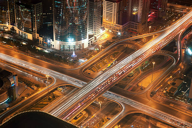 istock Highway bridge crossing Beiijng CBD 125140798
