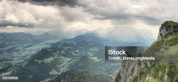 Sommerregen In Den Alpen Xxl Stockfoto und mehr Bilder von Deutschland - Deutschland, Luftaufnahme, Alpen