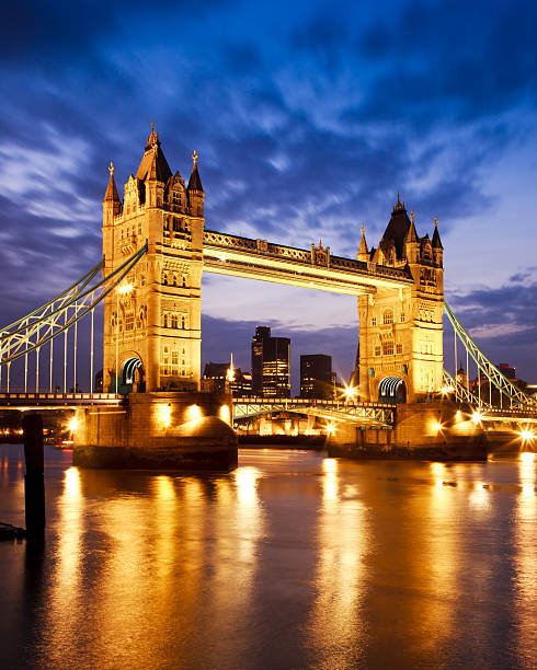 istock Tower Bridge at Night London UK 125141051
