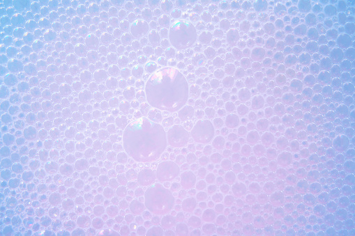 Colorful abstract background of bubbles