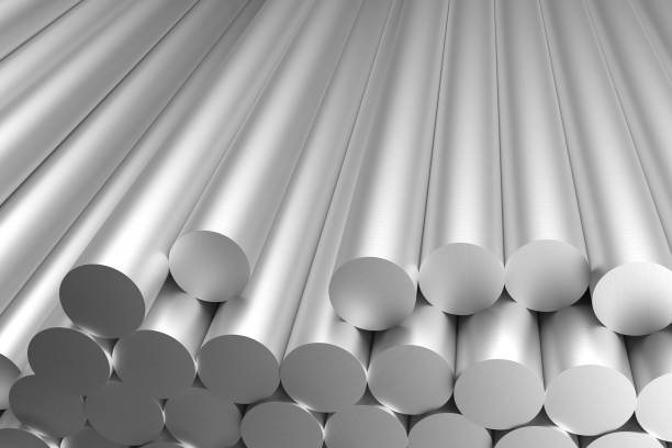 aluminum billets raw sticks, 3d rendering aluminum billets raw sticks, 3d rendering titanium stock pictures, royalty-free photos & images