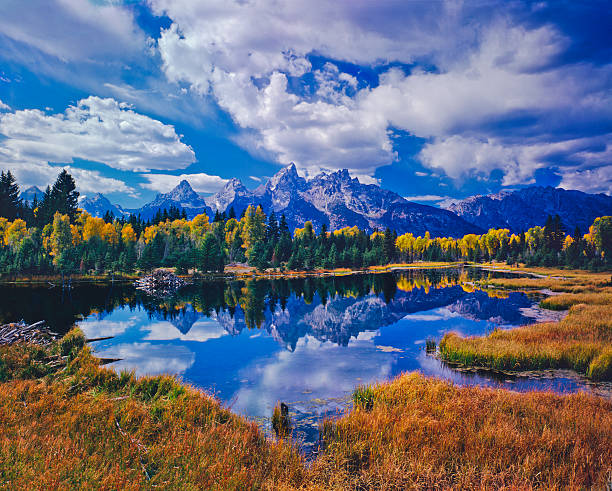 Clearing Autumn Storm In The Grand Teton NP, WY