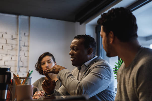 istock Starting off a successful team meeting 1251415303
