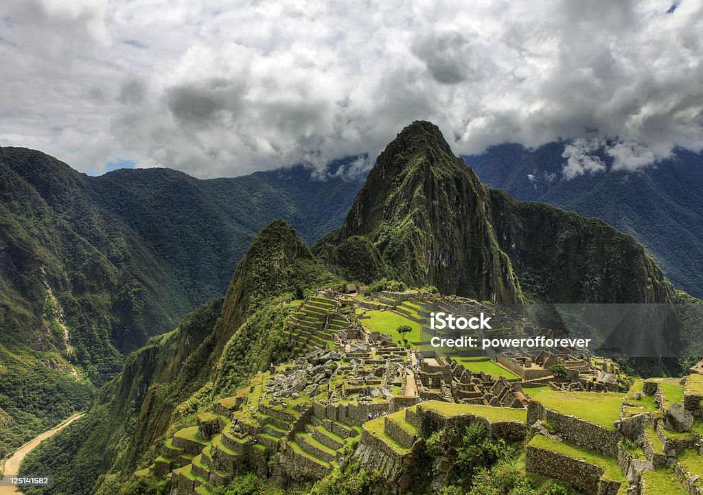 Machu Picchu Tryb HDR - Zbiór zdjęć royalty-free (Machu Picchu)