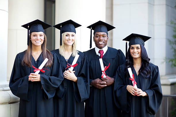 istock Group of College Graduates 125141871