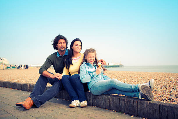 istock Family at the Beach 125142275