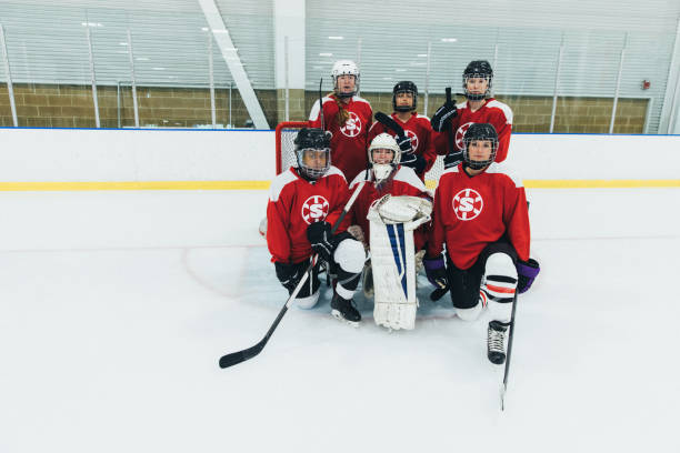 istock Women's Ice Hockey Team Portrait 1251422932