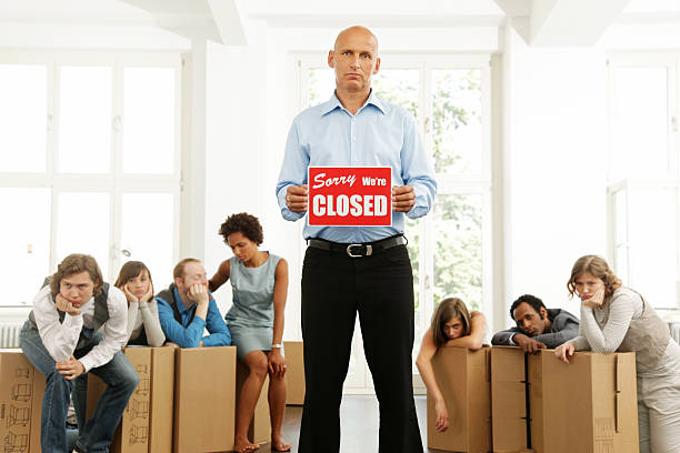 istock Business Start-up, Sorry, We're Closed 125142371