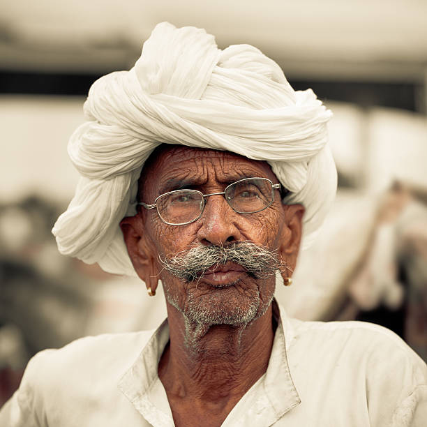 istock Merchant Pushkar Camel Fair India Real People Portrait Series 125142797