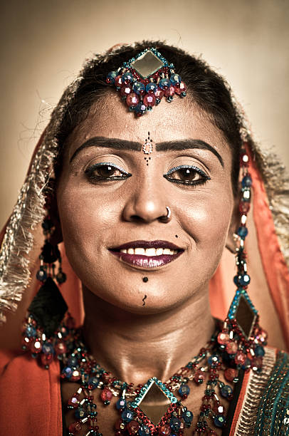 istock Cute Indian Woman 125142914