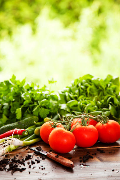 Red And Green Fresh Vegetables