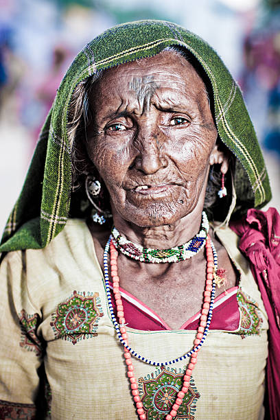 istock Old indian woman 125143426