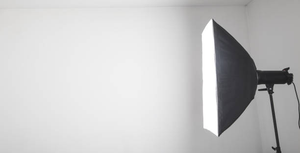 istock Professional photography light. Space for your text 1251449620