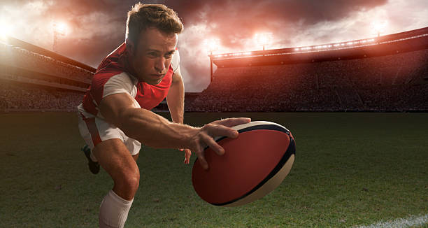 istock Rugby Player About to Score 125144991