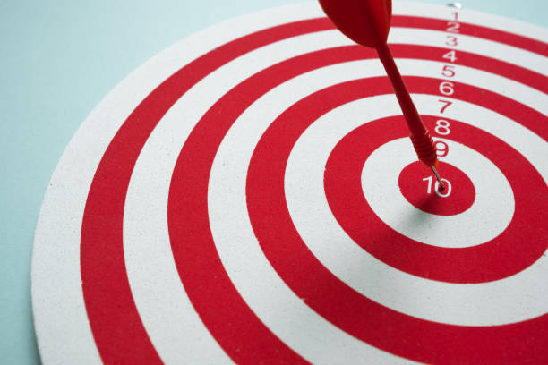 istock Dart game. Challenge opportunity success risk business concept 1251451067