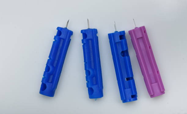 istock Lancet Needles for Diabetes Finger , 1251453627