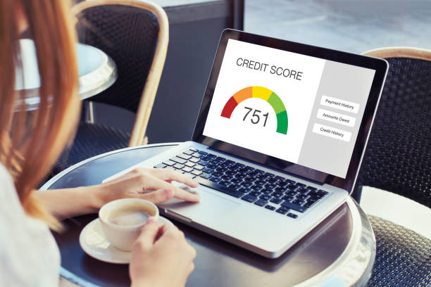 puntuación de crédito - credit score fotografías e imágenes de stock