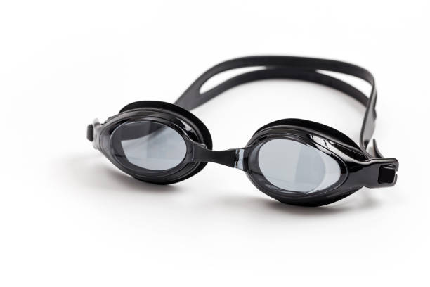 istock Close-up of swimming glasses 1251468734